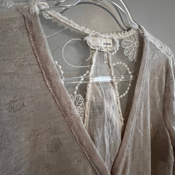 ANTHROPOLOGIE | A’Reve | Kimono | 18” P2P - Picture 6 of 16